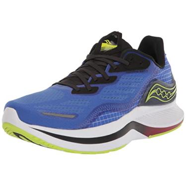 Imagem de Saucony Tênis de corrida masculino Endorphin Shift 2, Raz/Ácido Azul, 10