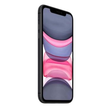 Imagem de Apple Iphone 11 Black Dual Sim 128Gb Tela 6.1 Chip A13 Bionic Camera Dupla 12Mpx Vitrine