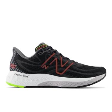 Imagem de New Balance Fresh Foam X 880 V13 para homem, Preto/vermelho tijolo: sim, 7