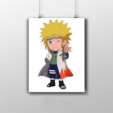 Imagem de Placa Decorativa Minato Namikaze - Naruto Anime Infantil