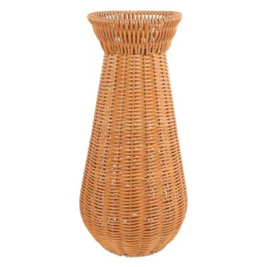 Imagem de Ioensy Vaso de flores decoração vaso de plantas mesa centro arranjo floral vaso de botões para sala cozinha escritório entrada lareira, Altura 40 Cm