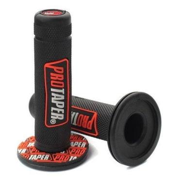 Imagem de Par Manopla Punho Protaper Honda Yamaha Trilha Moto Sportivo, preto