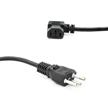 Imagem de Cabo De Força Novo Padrão 90º Graus 10A - 3 Metros - Cirilo Cabos