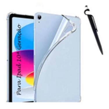 Imagem de Capa Silicone Para Tablet 10 Ger A2696/A2757/A2777 Película Com Caneta
