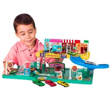 Imagem de Posto Lava Rápido Splash Center Compativél C/Carro Hotwheels - Lugo