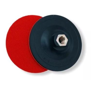 Imagem de Suporte para Lixa Lixadeira com tiras autocolantes 115mm - Lotus
