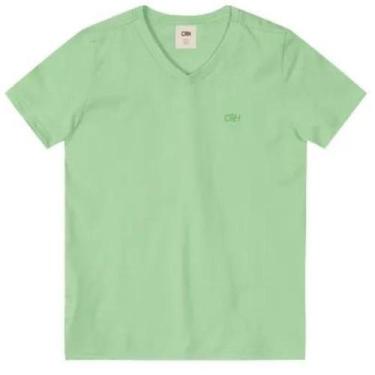 Imagem de Camiseta Infantil Tradicional 74047 - Malwee Carinhoso, Verde, 8