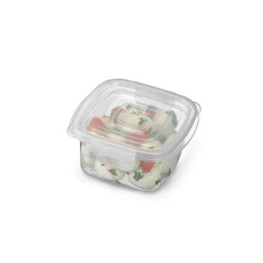 Imagem de Pote Quadrado Transparente Com Travas Laterais P 360 Ml - NITRON, U