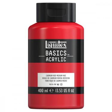Imagem de Tinta Acrílica Liquitex Basics 400ml 709 Cadmium Red Medium Hue