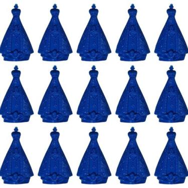 Imagem de Kit De Chaveiros Com Imagem Da Nossa Senhora Cor Azul Royal - Russo Ar