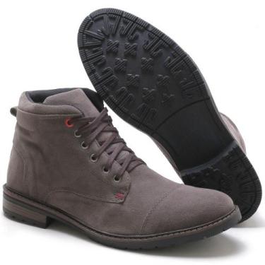 Imagem de Bota Coturno Casual Social Masculino Cano Médio Confortável - Mr try s