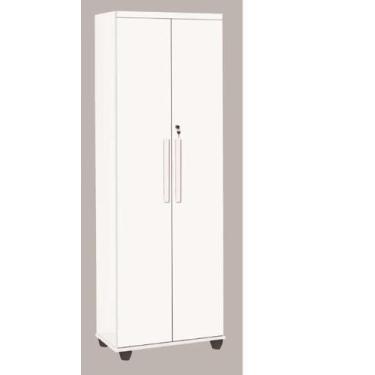 Imagem de Multiuso / Organizador Com Chave 2 Portas Com Prateleiras Internas Cor