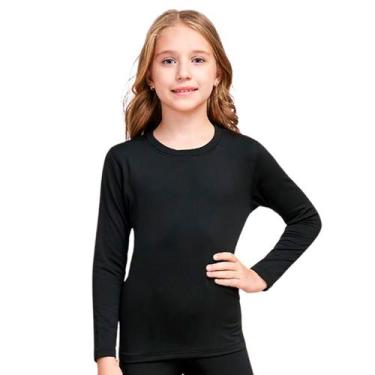 Imagem de Blusa Segunda Pele Infantil Frio Térmica Menina Menino Slim Prime - Hy