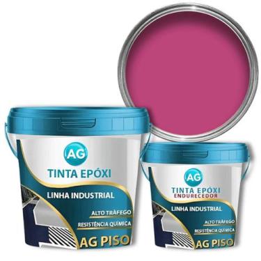 Imagem de Tinta Epoxi Industrial Telemagenta AG - RAL4010 - Resinas ag, 6KG