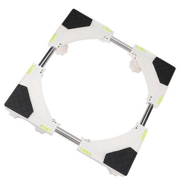 Imagem de Suporte de Base de Geladeira para Máquina de Lavar, Resistente, 4 a 8 Pés, Ajustável, Base de Máquina de Lavar, Suporte de Geladeira (Altura da almofada de 8 pés tipo D)