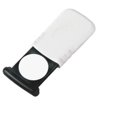 Imagem de Lupa De Bolso 8X Conta Fio Portátil Com Luz Led Focus 62,5Mm - Jiaxi