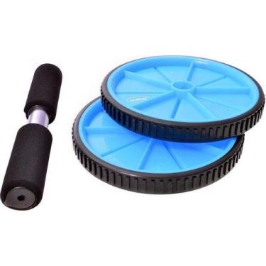 Imagem de Roda de Exercícios Plus Azul - Liveup