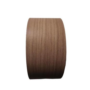 Imagem de Fita Para Madeira Noce Amendoa Duratex 64m X 5m Acabamento Moveis Mdf 