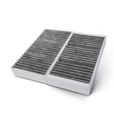 Imagem de Filtro de ar de cabine CAF318 para ML250, ML350, ML400, ML550, ML63 AMG, GL350, GL450, GL550, GLS450, GLS550, GL63 AMG, GLS63 AMG, GLE63 AMG, GLE300d, GLE3500d. , GLE40 0, substituição para 1668300318, 1668307201
