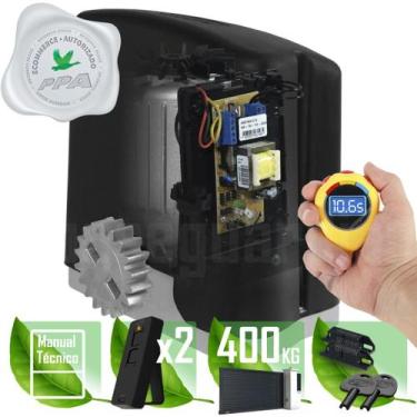Imagem de Kit 1 Motor PPA 1/4CV Dz Rio 2 Control Portão 400Kg, 110V