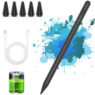 Imagem de CC Store Caneta Stylus para iPad 2018-2025-15 minutos de carregamento rápido, caneta Stylus sensível à rejeição da palma e inclinação para iPad 11/10/9/8/7/6ª geração, Air 3/4/5/M2/M3, Mini 5/6th, Pro