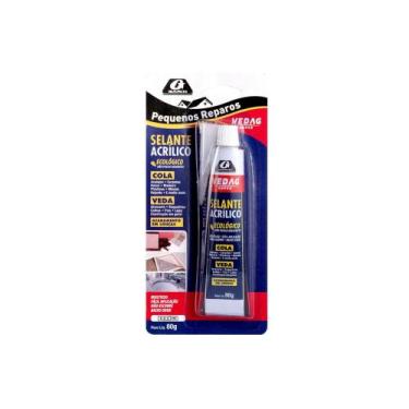 Imagem de Cola Selante Acrilico Vedag Branco 080G Blister