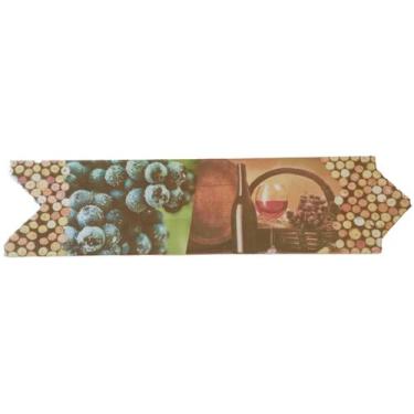 Imagem de Faixa Decorativa Listelo Acabamento Cerâmico Cozinha Kit 15 Peças - GI