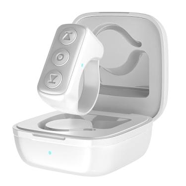 Imagem de Sugsugme Anel de rolagem remoto para TikTok, controle remoto Scroller para TIK Tok, controle remoto de telefone Bluetooth para câmera selfie, gravação de vídeo, controle de música, anel para iPhone,