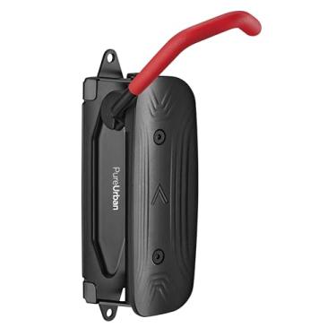 Imagem de Pure Urban Suporte giratório de parede para bicicleta – Suporte de parede para bicicleta de garagem, gancho de bicicleta – Suporte de parede de bicicleta para armazenamento com economia de espaço para