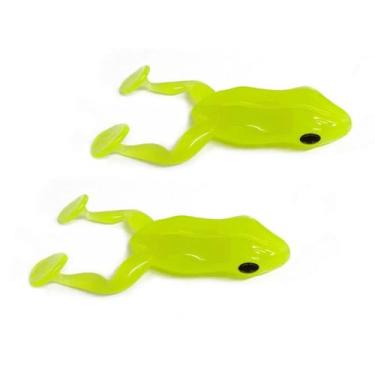 Imagem de Kit 2 Iscas Artificiais Para Pesca Monster 3X Paddle Frog 9,5cm, Mello