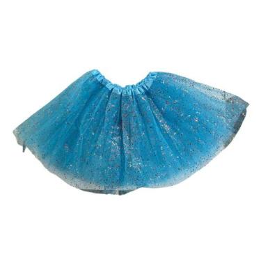 Imagem de Saia De Tule Colorido Com Glitter Para Fantasias E Cosplay - DreamInBo