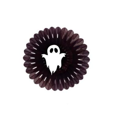 Imagem de Enfeite Decorativo de Halloween - Margarida Fiorata Fantasma - 63cm - 