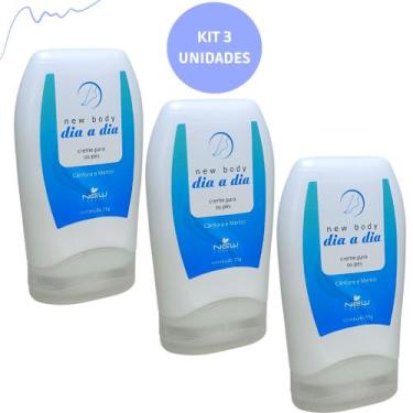 Imagem de Kit 3 Creme Mau Cheiro No Pé Chulé Friera Calcanhar Rachado - New Conn
