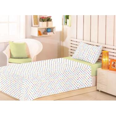 Imagem de Jogo de cama solteiro infantil (bolinha) premium ref: 7759 - FIORI