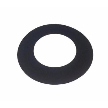 Imagem de Anel de acabamento preto para laje ou parede para dutos de 230 mm de d