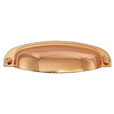 Imagem de Puxador para móveis concha - Decorarte, Rosê