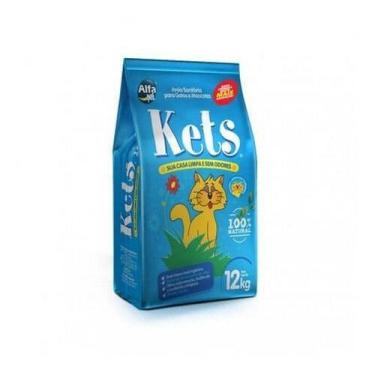 Imagem de Areia Sanitaria Para Gato Kets 12kg (com Nf) - ALFA PET