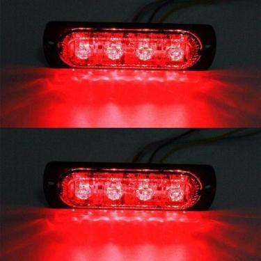 Imagem de Kit Strobo Led Sinalizador Para viaturas guincho segurança - Strobos A