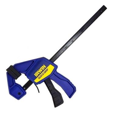 Imagem de Kit 2 Grampo Rápido Irwin P Marceneiro Quick-grip 12pol 30cm