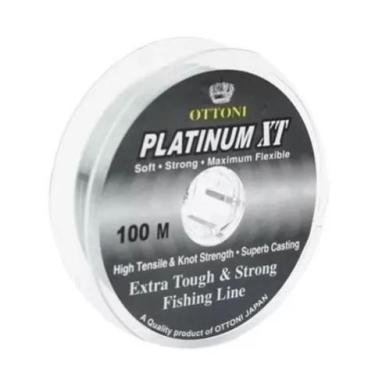 Imagem de Linha Pesca Monofilamento Platinum 0,25mm Suporta 9kg - Ottoni