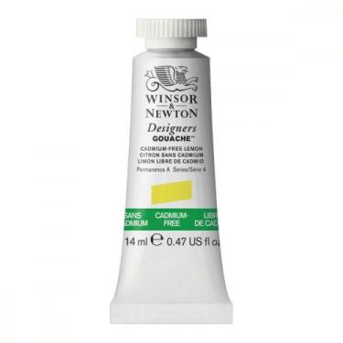 Imagem de Tinta Guache Winsor Designers 14ml S4 898 Cadmium Free Lemon - Winsor 