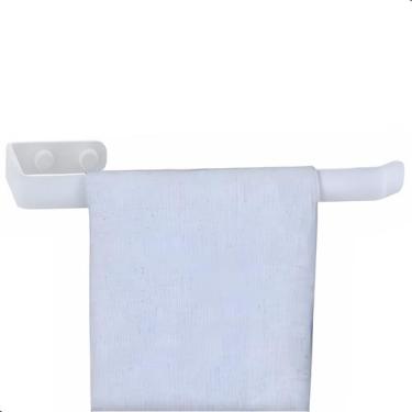 Imagem de Porta Toalha De Rosto Branco Toalheiro De Parede SF.Plus - ShopForte