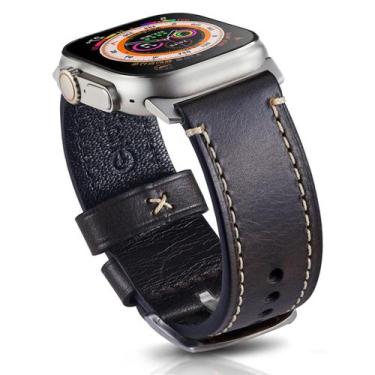 Imagem de Pulseira de Relógio Gitalian Leather para Apple Watch 42-49mm