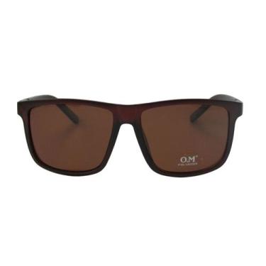 Imagem de Oculos Solar Masculino Polarizado Marrom UV400 - POP