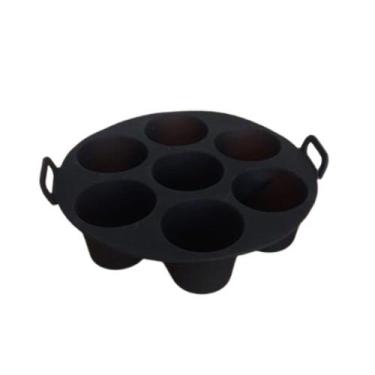 Imagem de Forma De Silicone Redonda Bolo Bolinho Cupcake Escolha a Cor - Rio Tij