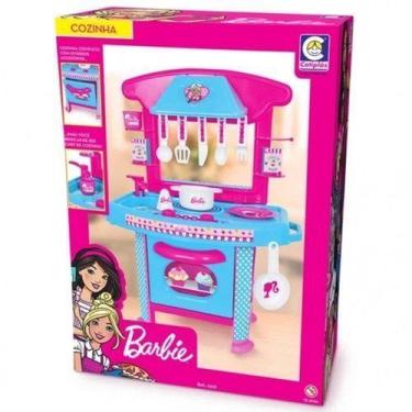 Imagem de Kit Cozinha Da Barbie Fogãozinho Chef Cotiplás - 2228