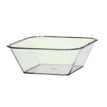 Imagem de Kit 02 Petisqueira Bowl Cristal Grande 800ml Petiscos Festas - Três Tr