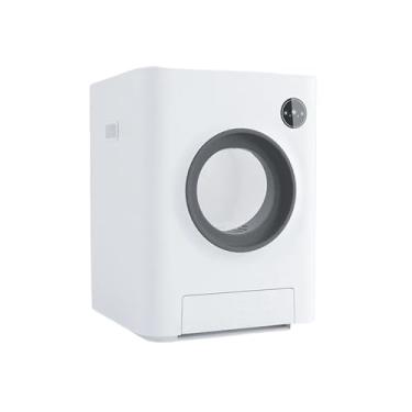 Imagem de Caixa de areia automática para gatos com controle de aplicativo inteligente - Bandeja fechada para gatos com autolimpeza - Compatível com casas e habitats - Produtos eletrônicos para animais de estima