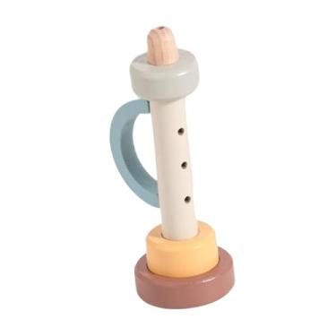 Imagem de YIJU Instrumento musical de bebê brinquedo de brinquedos musicais de bebê, instrumentos de madeira brinquedo para meninos meninas idade 1 2 3 anos , Brinquedo Suona