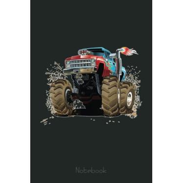 Imagem de Monster Truck Notebook Bigfoot Trucking Diesel Big Foot: Funny Monster Trucks Gifts for Kids Great Kids Appreciation Thank Gag Gifts for Girls Toddler Boys Dad Mom